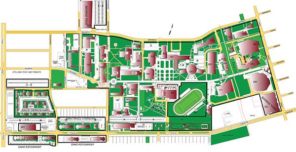 Texas Southern University Campus Map